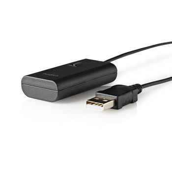 Bluetooth® Transmitter | Connection input: 1x AUX / 1x USB | SBC | Up to 1 Device | Black Bluetooth® Transmitter | Connection input: 1x AUX / 1x USB | SBC | Up to 1 Device | Black